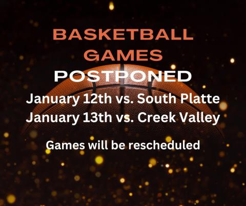 Basketball postponed